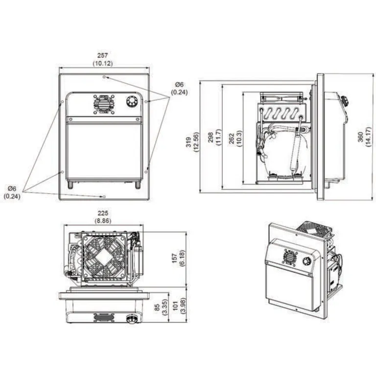 Isotherm VE200 Plug & Play Kjøleenhet 12/24V