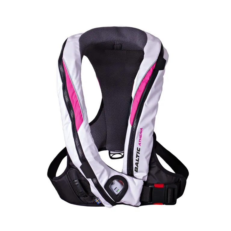 Baltic Athena 165 redningsvest 40-120kg, hvit/rosa