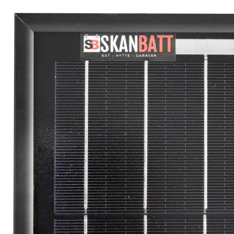 Skanbatt SMB-110W solcellepanel - All Black PERC Monokr. rammepanel
