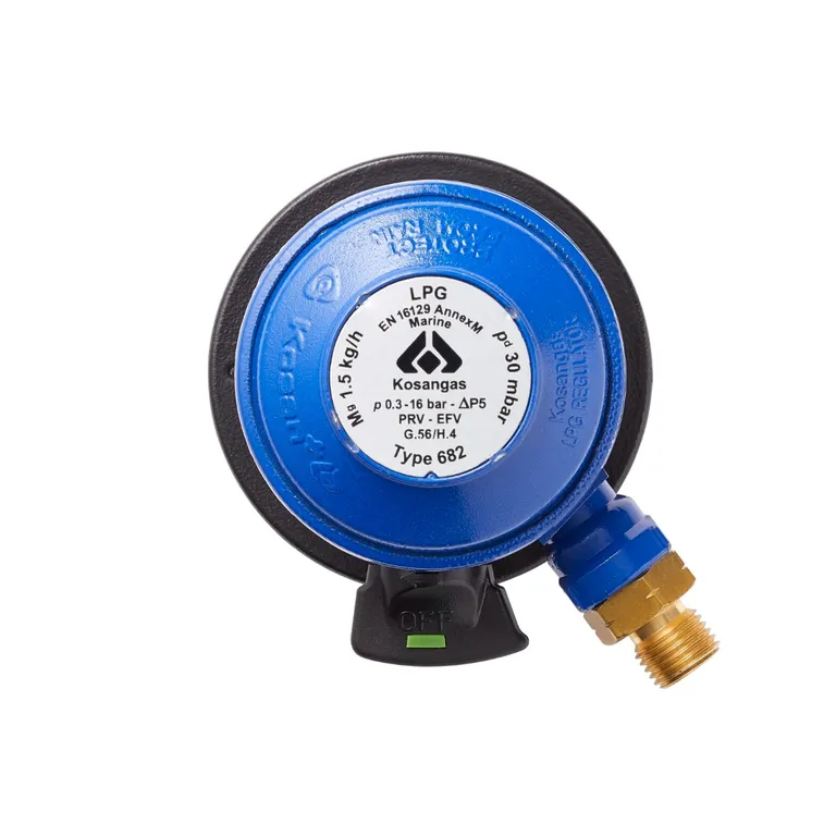 Kosan Marine gassregulator for click on tilkobling