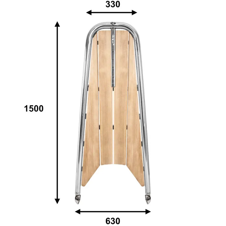 Båtsystem Baugspyd PB1500TE-V, ankerrulle, teak, seilbåt 45-55 fot