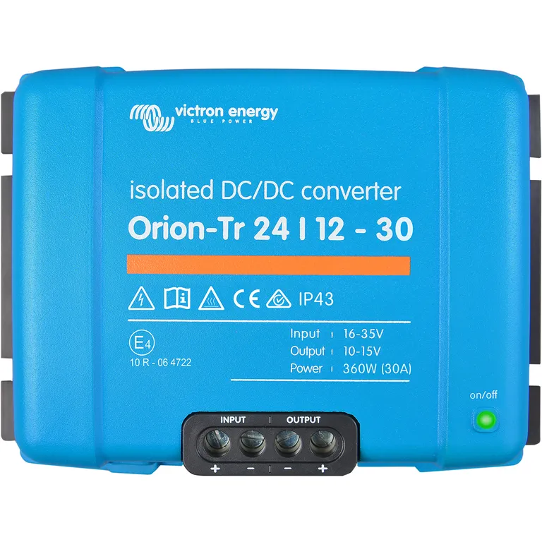 Victron Orion TR Smart DC-DC Lader 24>12V 30A, Galvanisk isolert
