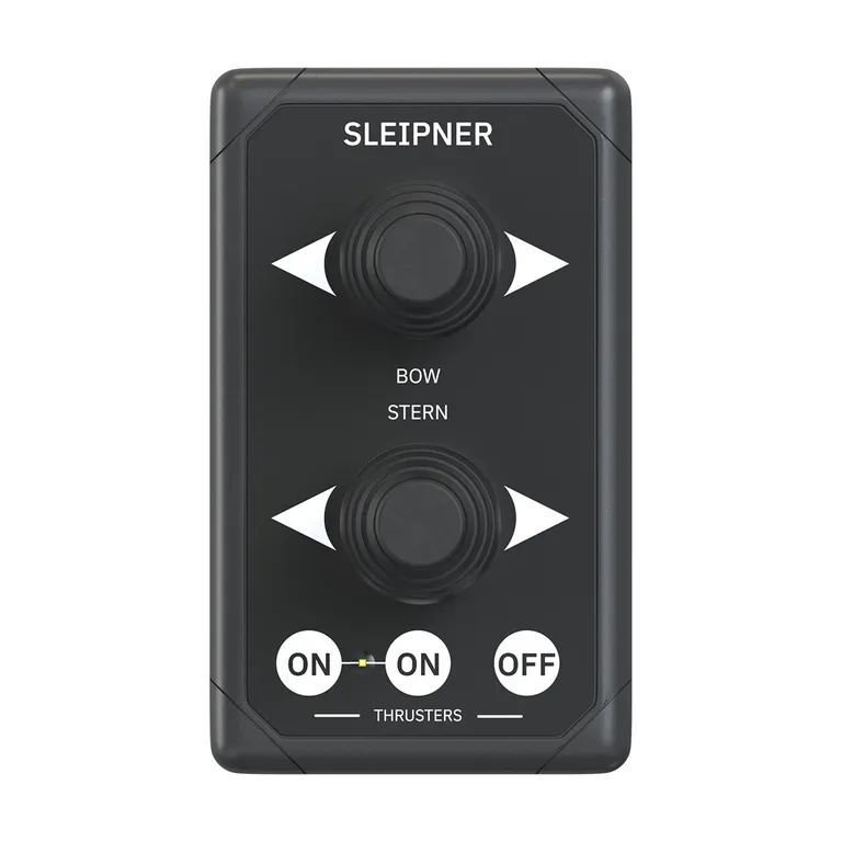 Side-Power 8940S dobbeljoystick for baugpropell/hekkthruster (svart)