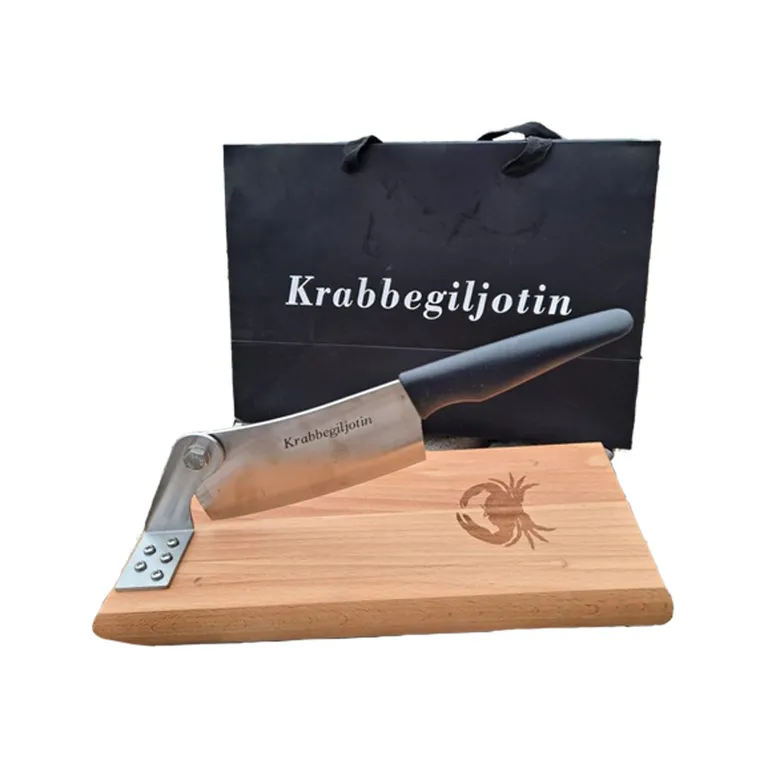Krabbegiljotin Eik med gavepose