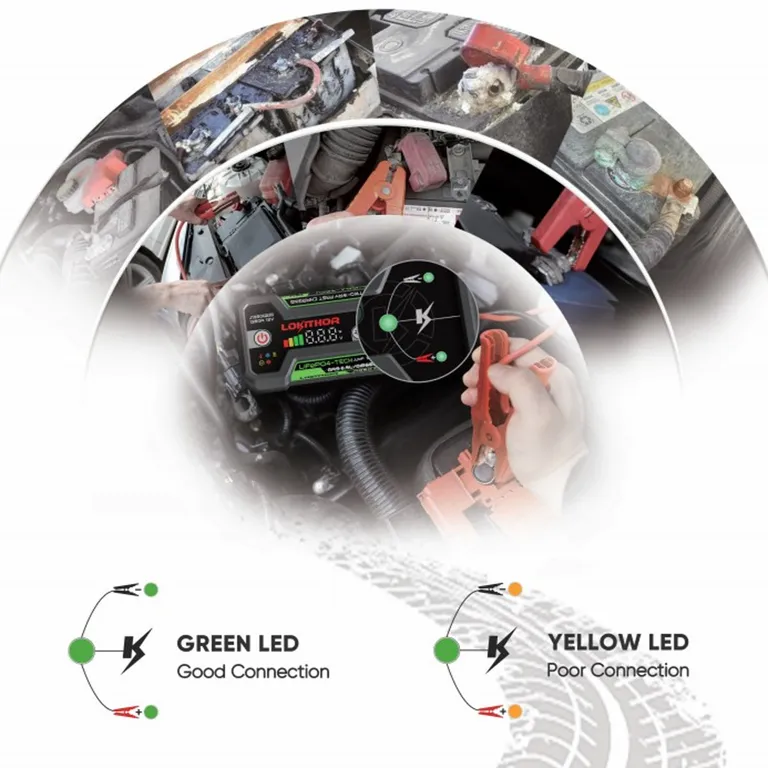 Lokithor J1350PRO Lithium Startbooster 12V 1350A