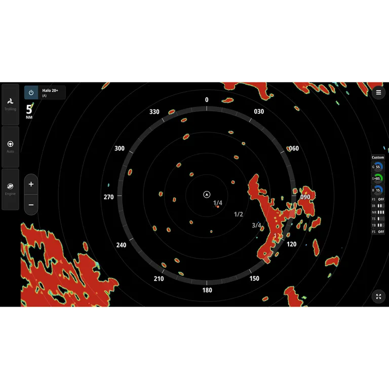 Simrad NSS 4 10" kartplotter med ekkolodd