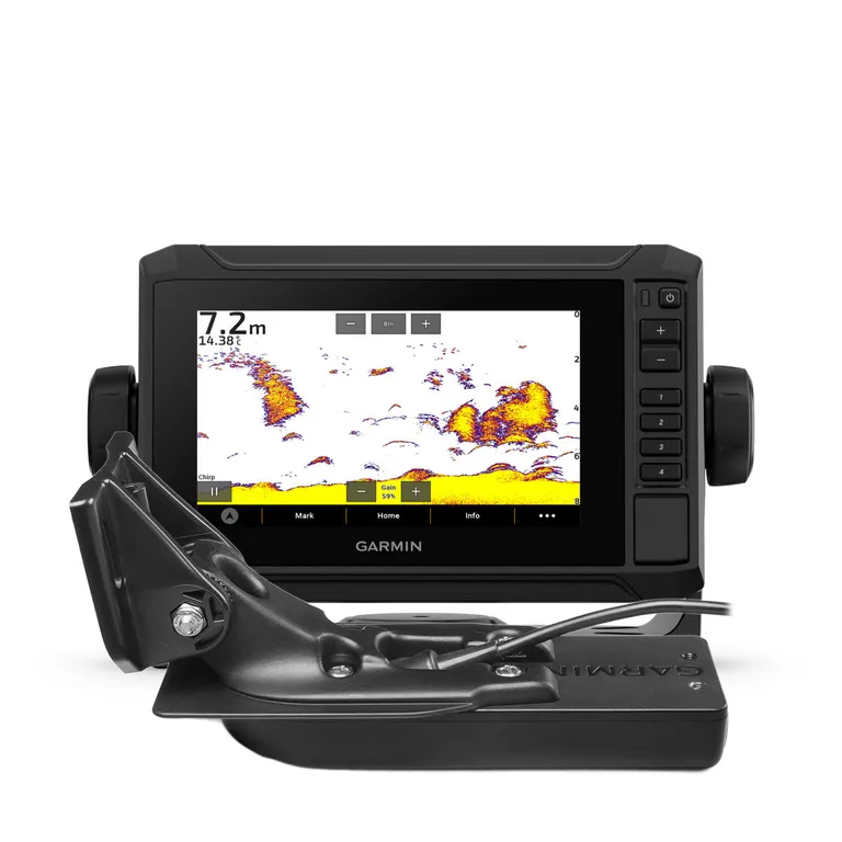 Garmin Echomap UHD2 62sv 6" kartplotter med ekkolodd inkl GT54 -svinger