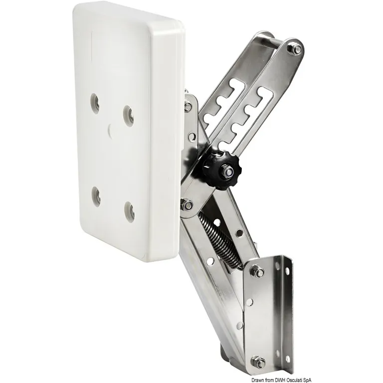 Osculati justerbar motorbrakett, -8 hk / 30 kg