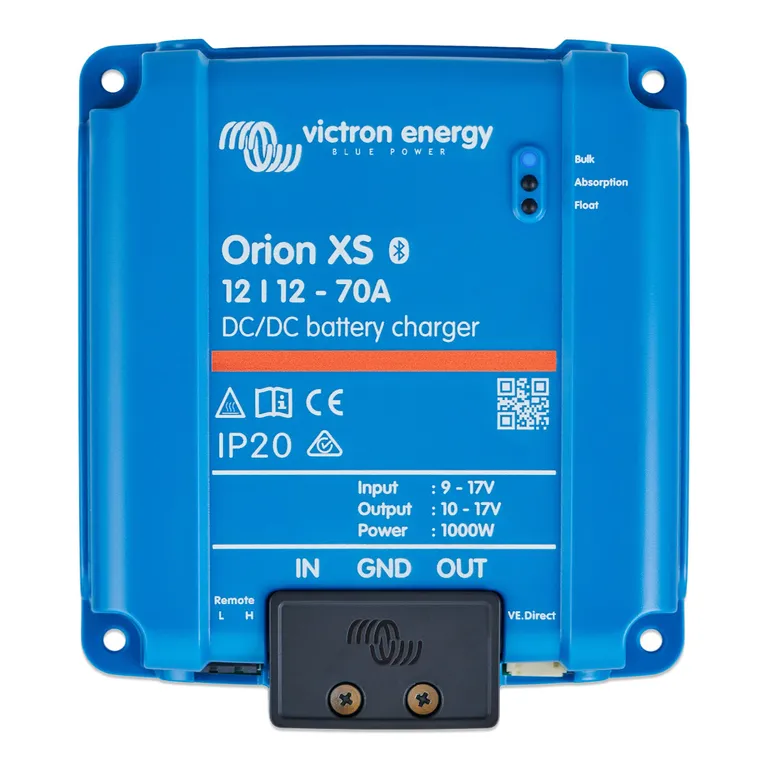 Victron Orion XS DC-DC lader 12/12V 70A Uisolert