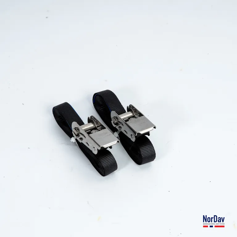 NorDav H Swivel Davit, syrefast stål hvit