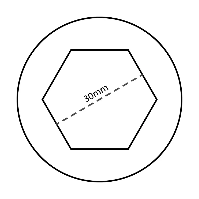 Sinkanode for Bosvik propellmutter (30mm)