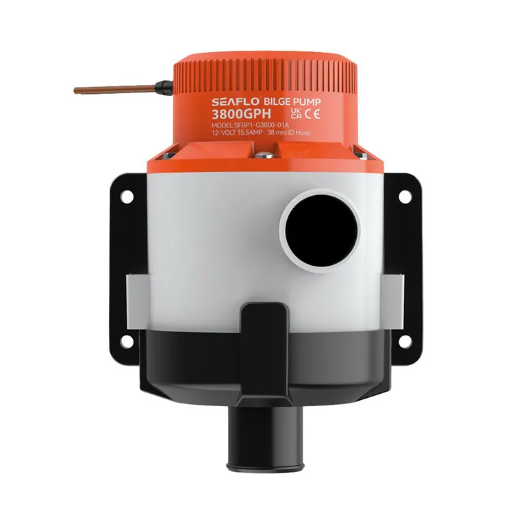 Seaflo 3800GPH spylepumpe /sirkulasjonspumpe 14.400 liter, 24V