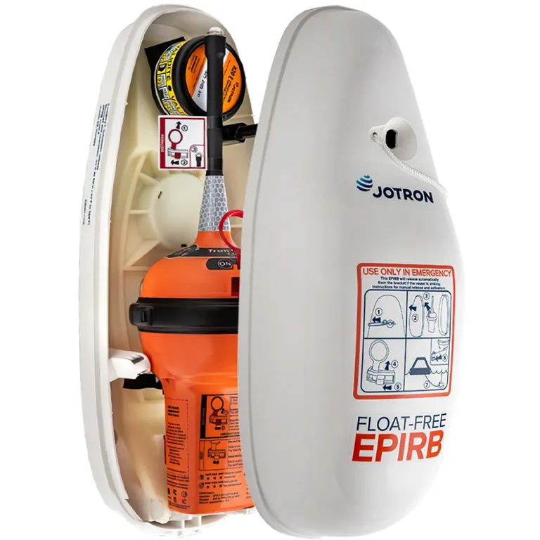 Jotron Tron 60AIS Float-Free EPIRB nødpeilesender med GPS og AIS, friflyt-brakett
