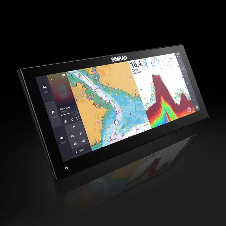 Simrad NSX 3015UW ULTRAWIDE 15" kartplotter med ekkolodd
