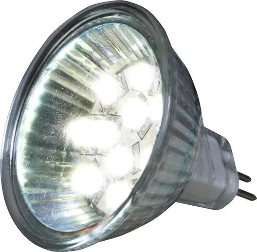 Båtsystem 94MR16 LED-pære med 6 dioder