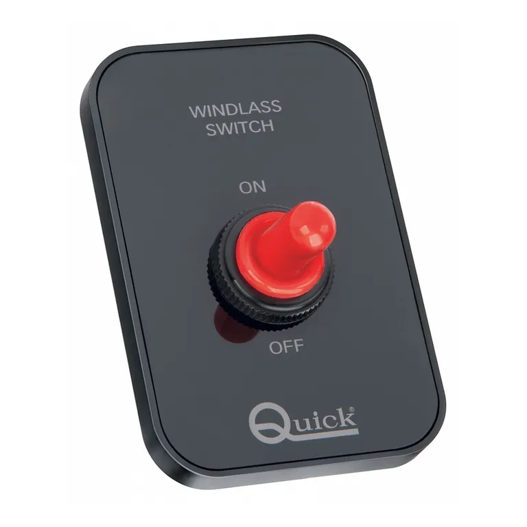 Quick WCB 50A automatsikring og hovedstrømsbryter for ankervinsj