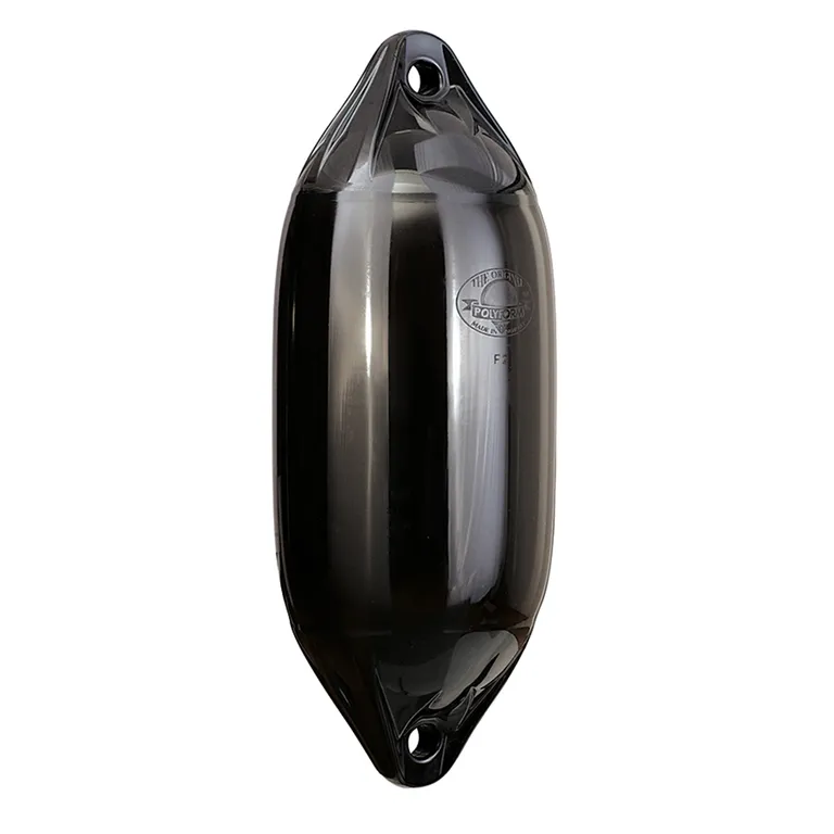 Polyform F2 fender Ø220x610 mm (Svart)