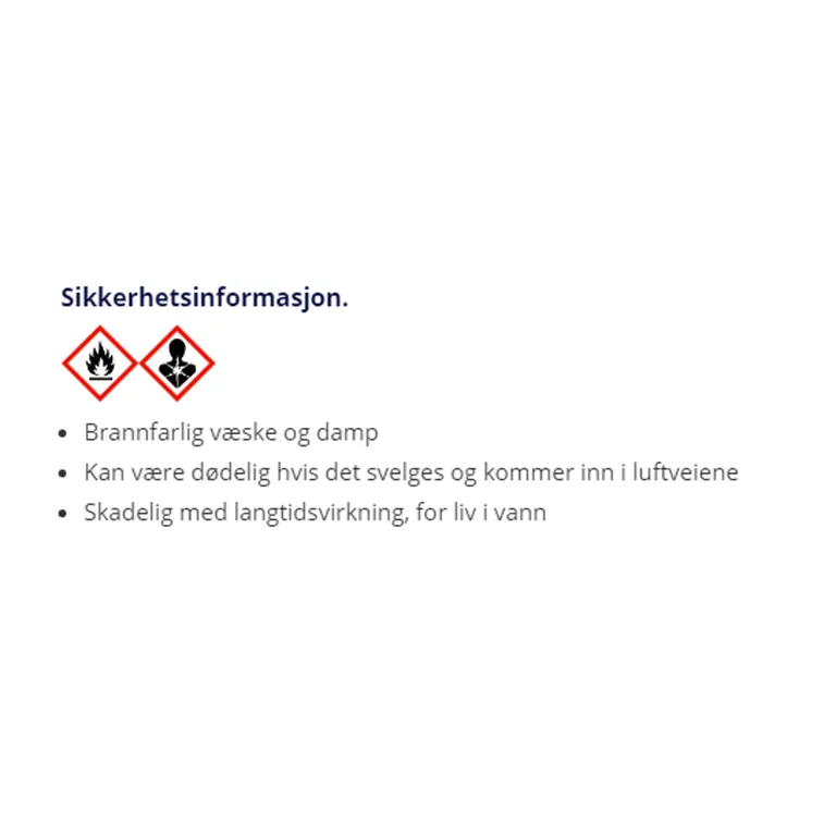 Rylard VG 64 blank klarlakk, 0,75 liter