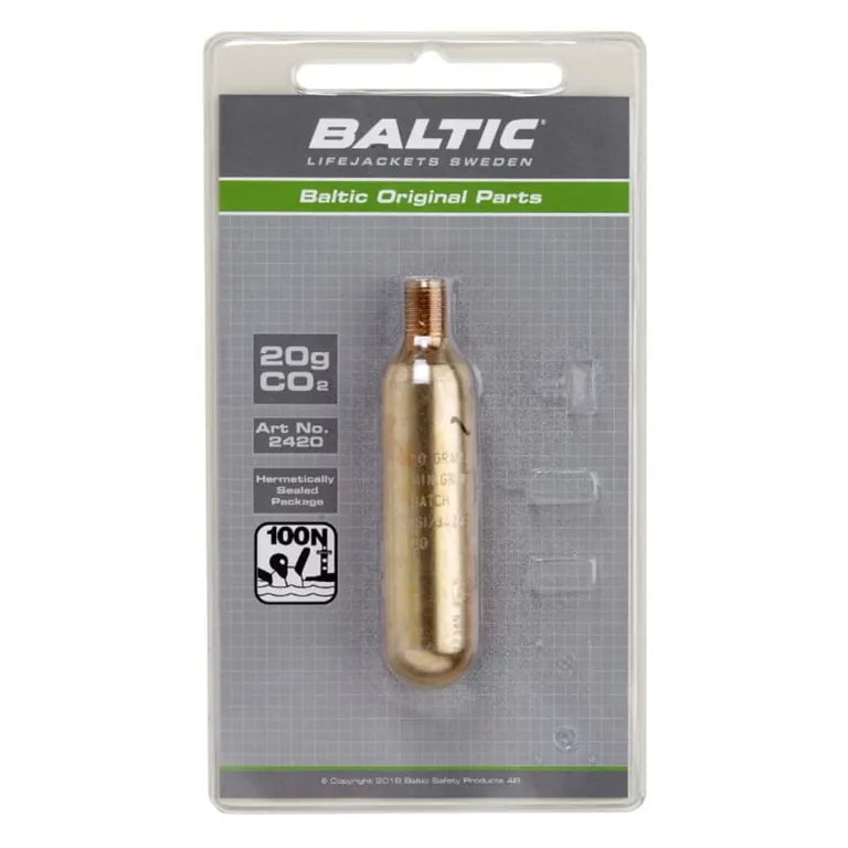 Baltic CO2 Gasspatron for 100N, 20 gram